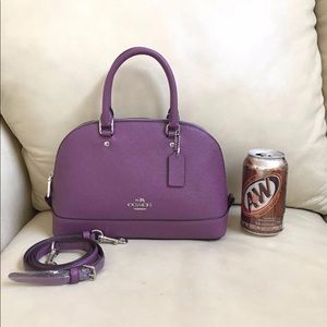 Coach Mini Sierra Crossbody color SV/Mauve
